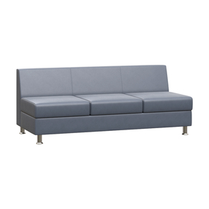 Диван без подлокотников трехместный