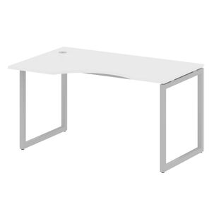 Стол криволинейный левый на О-образном м/к