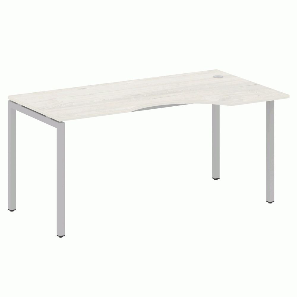 Стол криволинейный правый на П-образном м/к