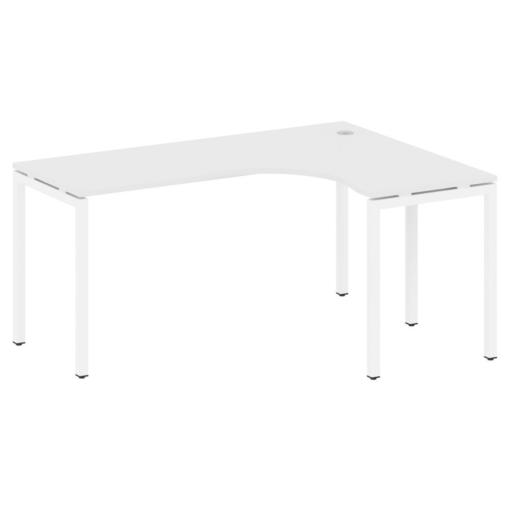 Стол криволинейный правый на П-образном м/к