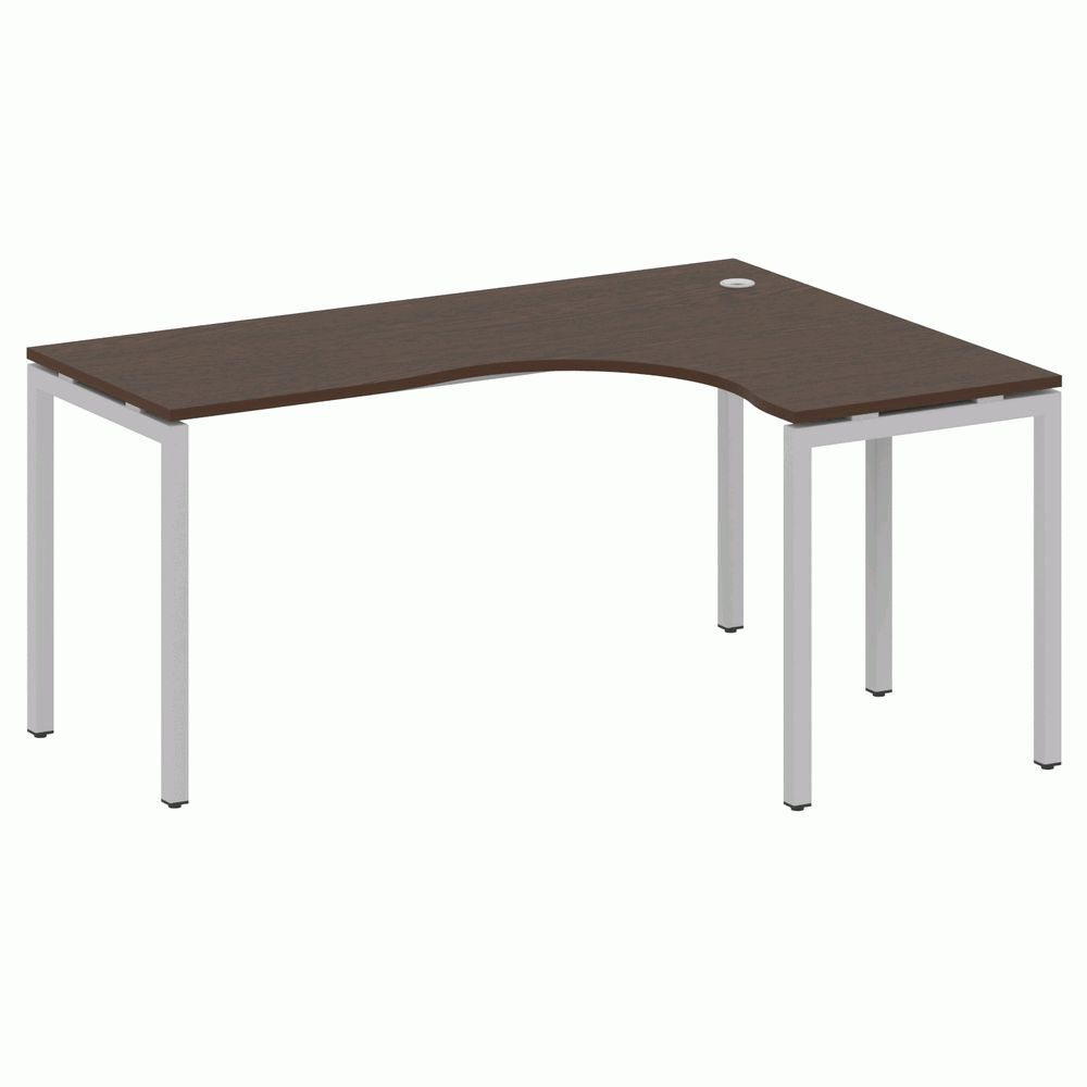 Стол криволинейный правый на П-образном м/к