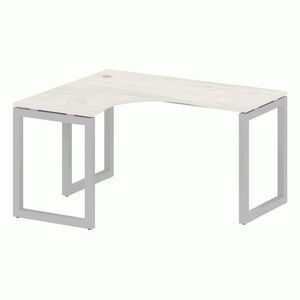 Стол криволинейный левый на О-образном м/к