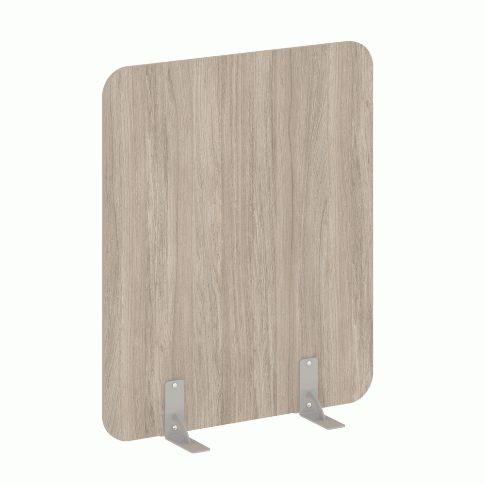 Перегородки на металлических опорах на фетровых подпятниках