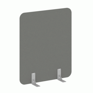 Перегородки на металлических опорах на фетровых подпятниках