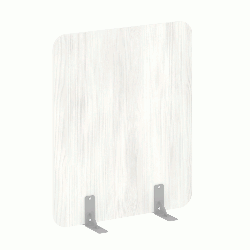 Перегородки на металлических опорах на фетровых подпятниках