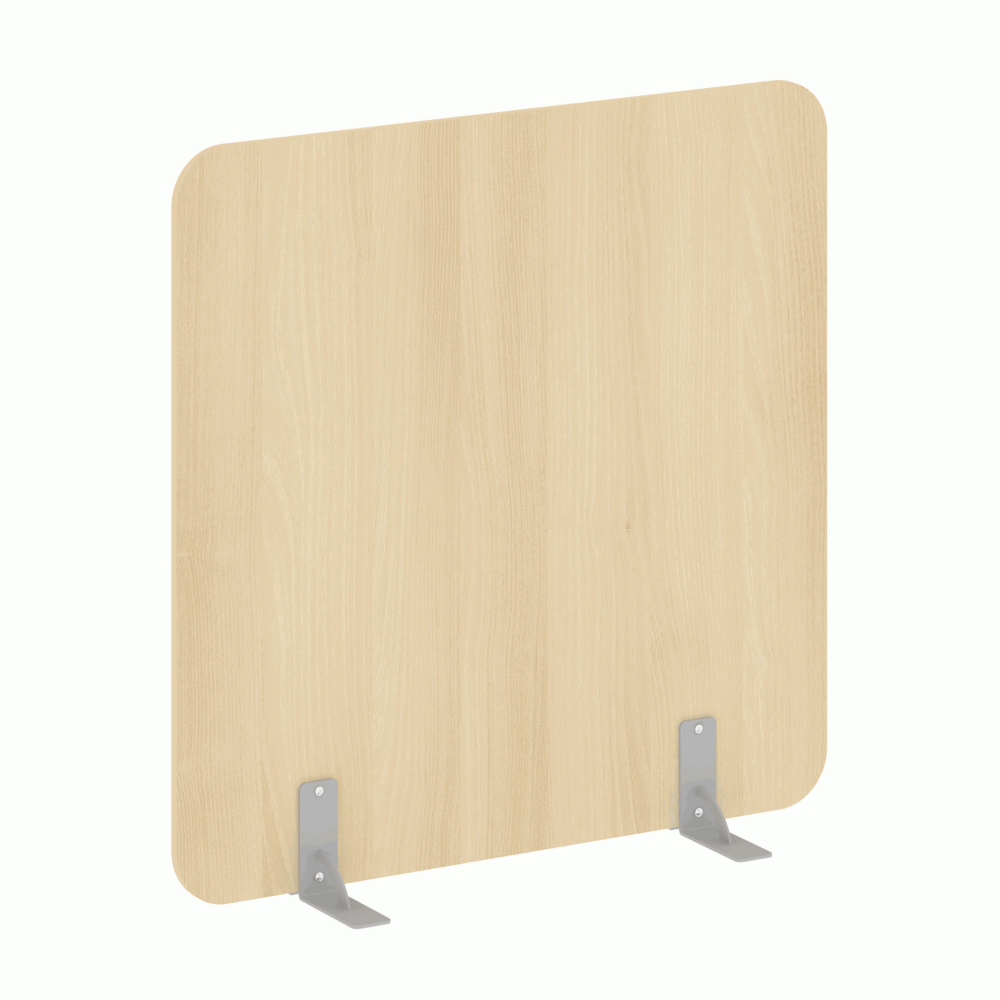 Перегородки на металлических опорах на фетровых подпятниках