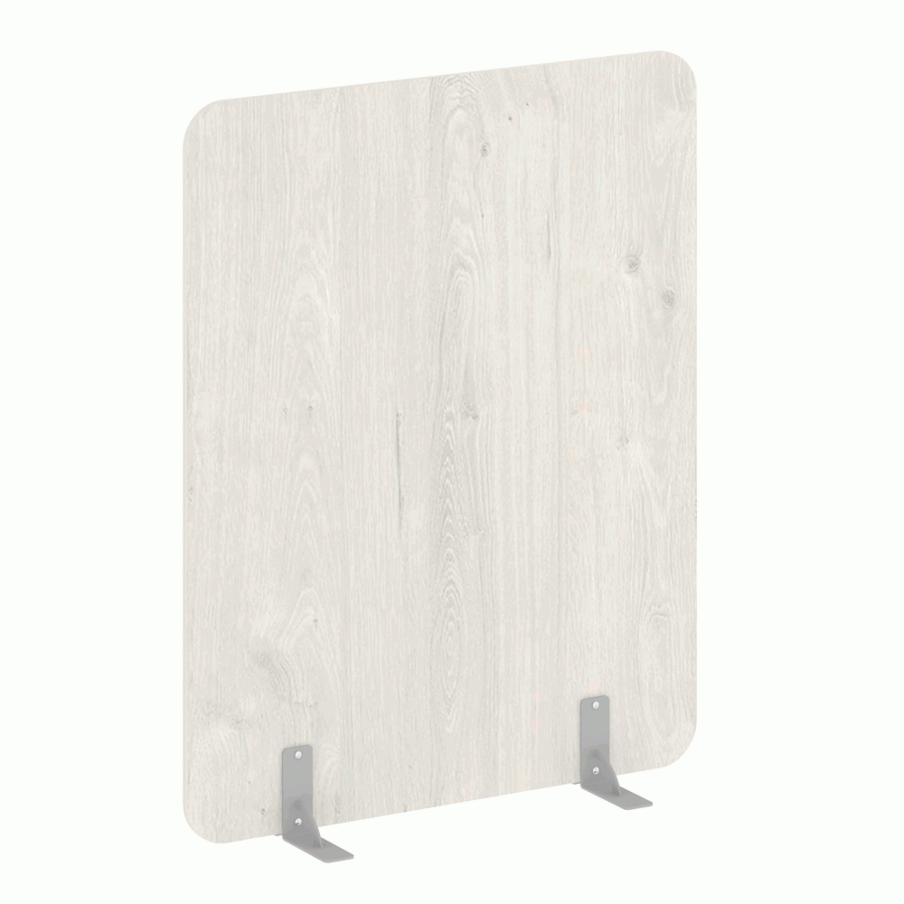 Перегородки на металлических опорах на фетровых подпятниках