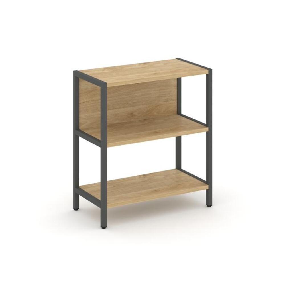 Односекционный стеллаж двухярусный