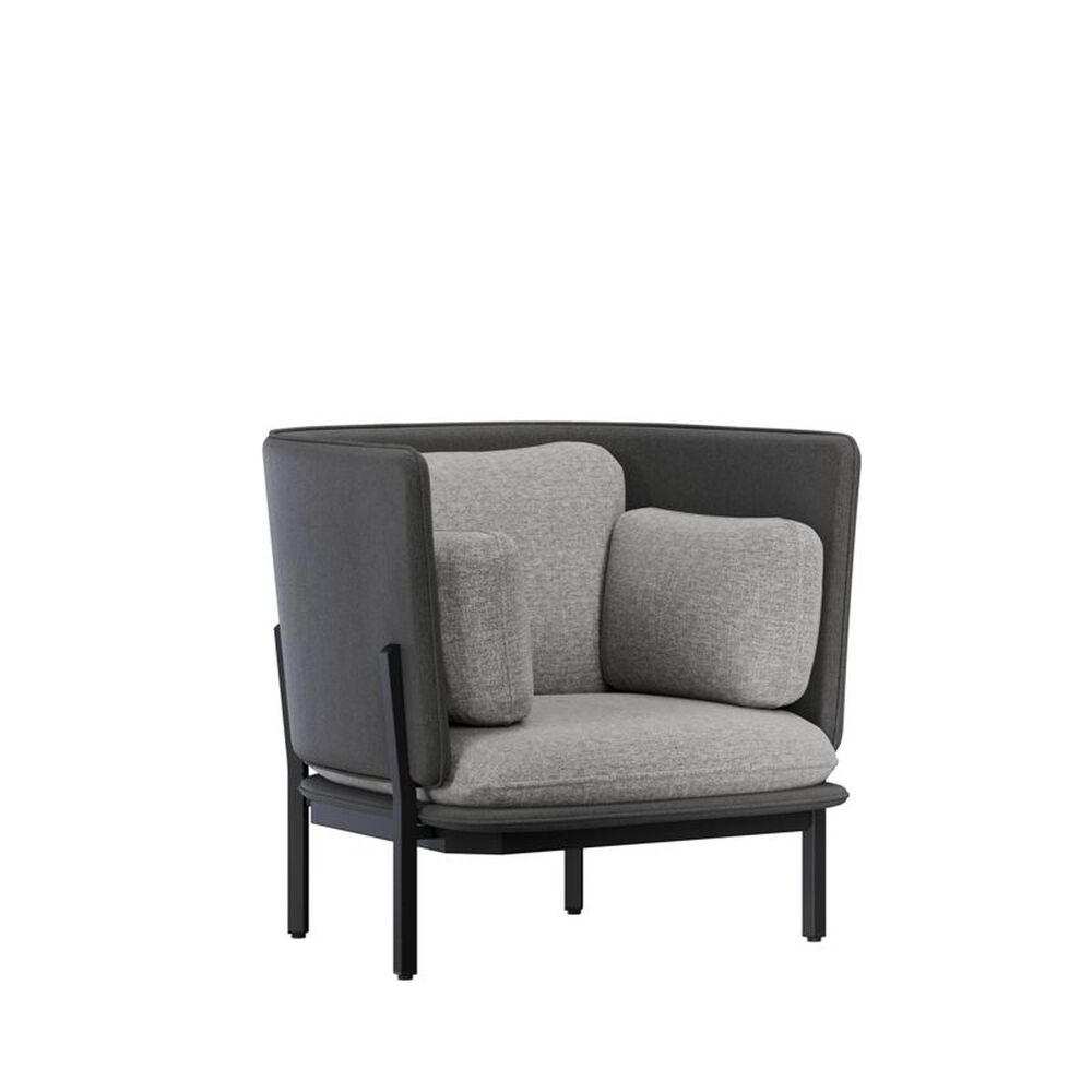 Диван одноместный с низкой спинкой