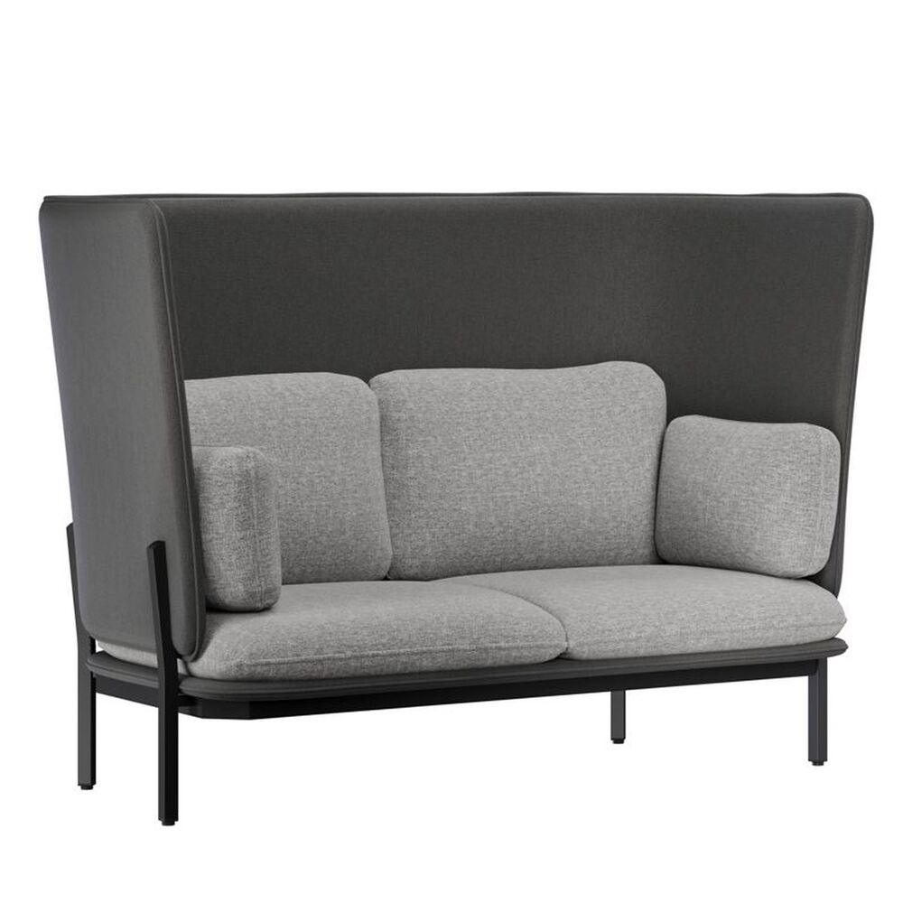 Диван двухместный с высокой спинкой