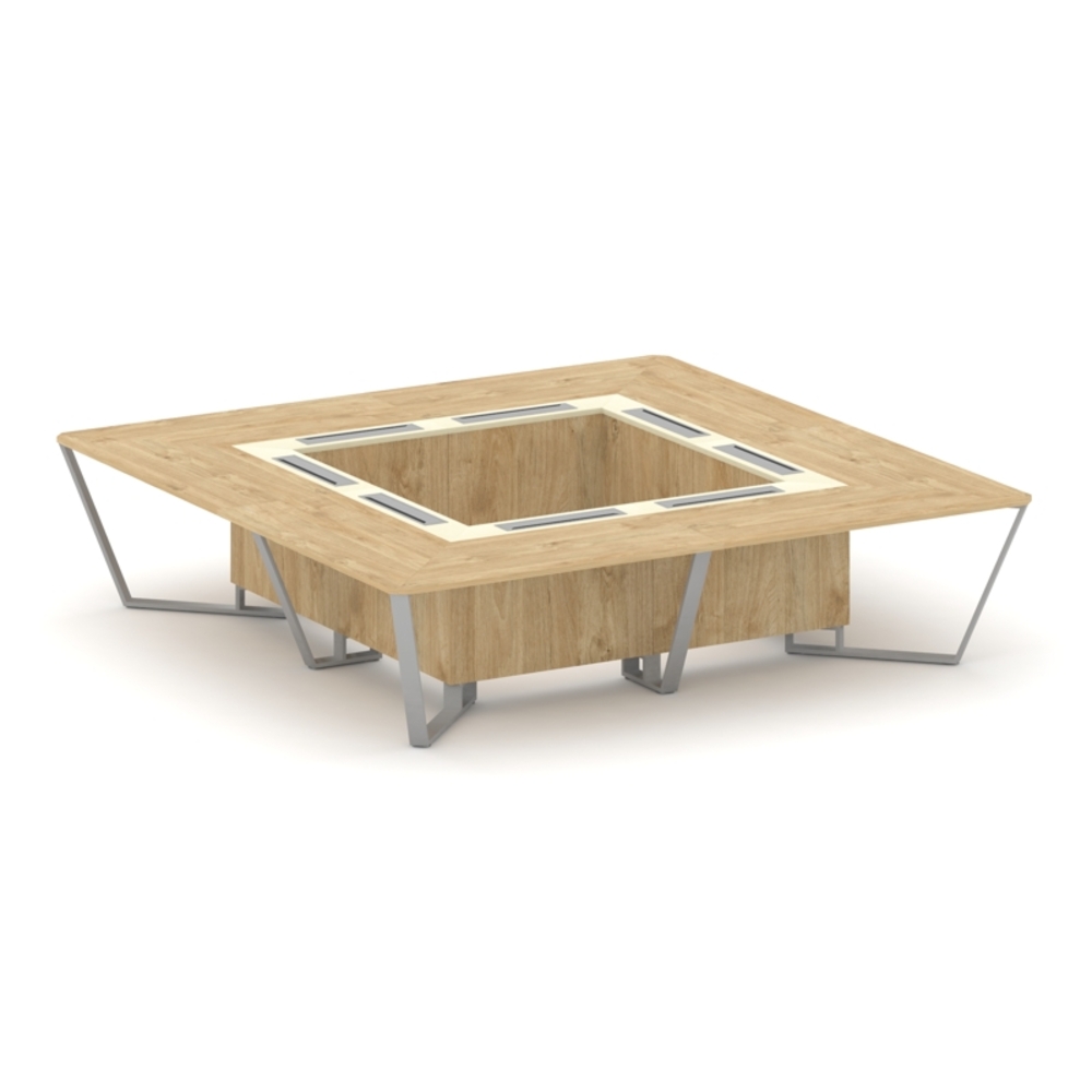 Стол переговорный квадратный