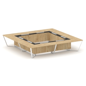 Стол переговорный квадратный