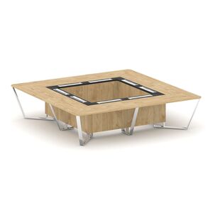 Стол переговорный квадратный