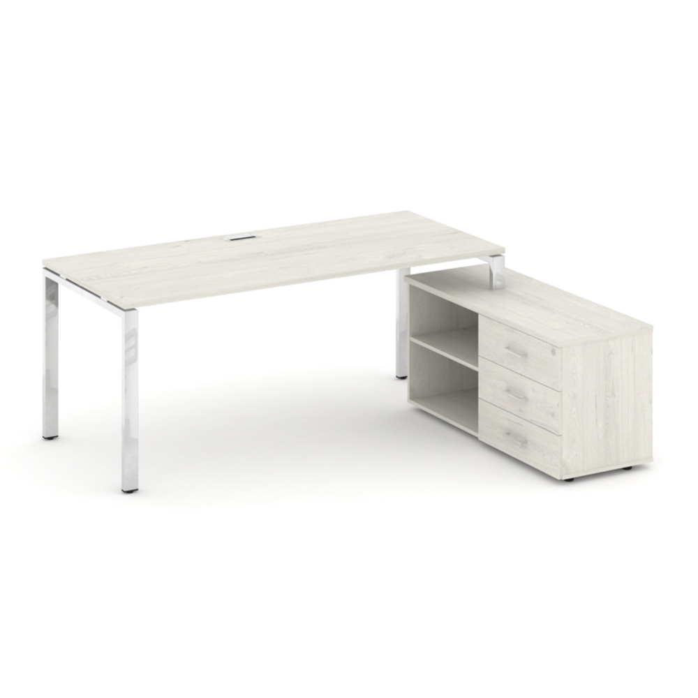 Style Project Direct Lux Стол письменный с греденцией правой