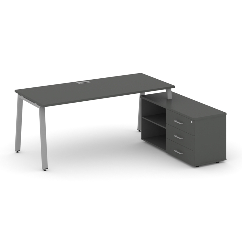 Style Project Direct Стол письменный с греденцией правой