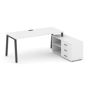 Style Project Direct Стол письменный с греденцией правой