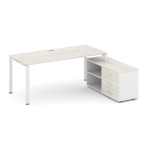 Style Project Direct Стол письменный с греденцией правой