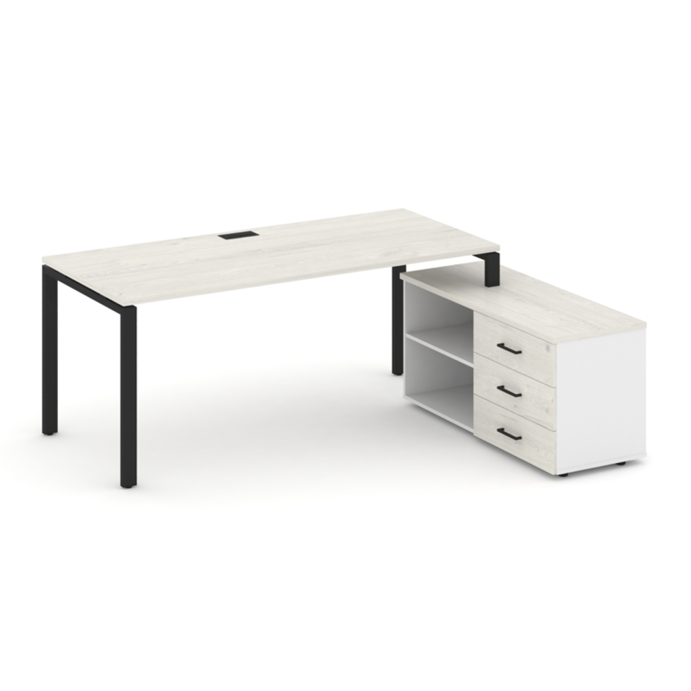 Style Project Direct Стол письменный с греденцией правой