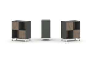 Набор стеллажа двухстороннего, 2 яруса