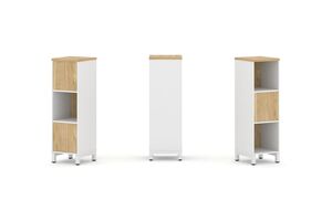 Набор стеллажа двухстороннего, 3 яруса