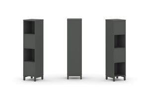 Набор стеллажа двухстороннего, 4 яруса