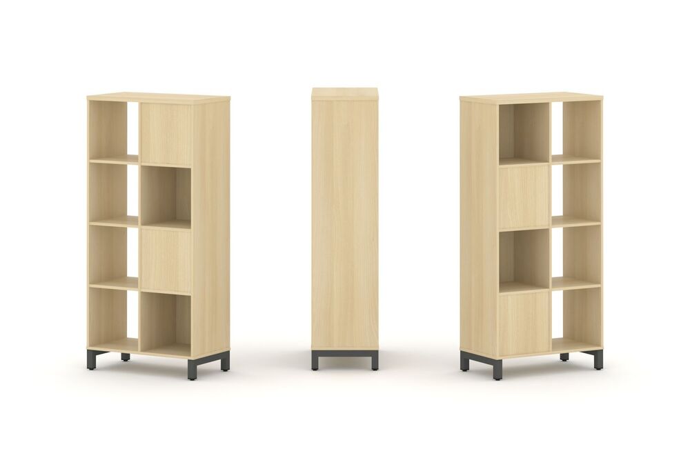 Набор стеллажа двухстороннего, 4 яруса