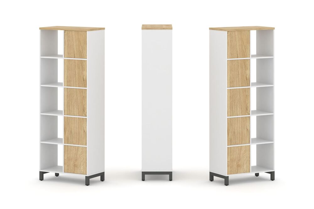 Набор стеллажа двухстороннего, 5 ярусов