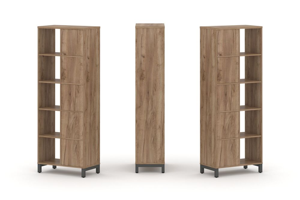 Набор стеллажа двухстороннего, 5 ярусов