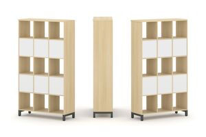 Набор стеллажа двухстороннего, 5 ярусов