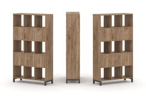 Набор стеллажа двухстороннего, 5 ярусов