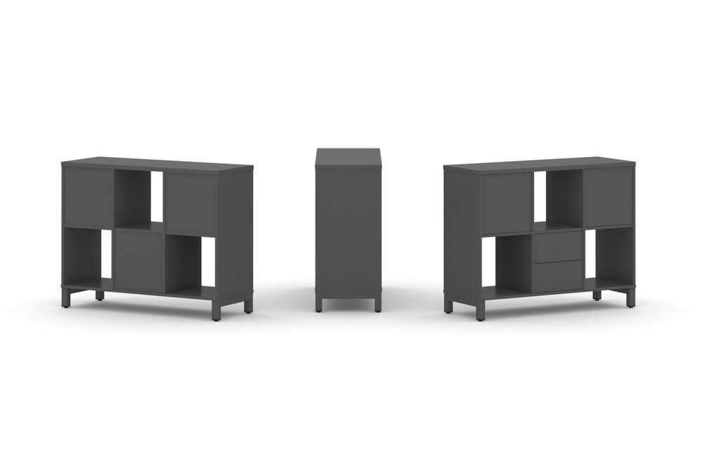 Набор стеллажа одностороннего, 2 яруса