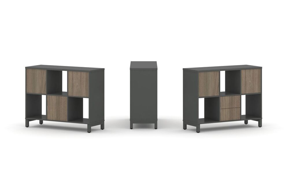 Набор стеллажа одностороннего, 2 яруса