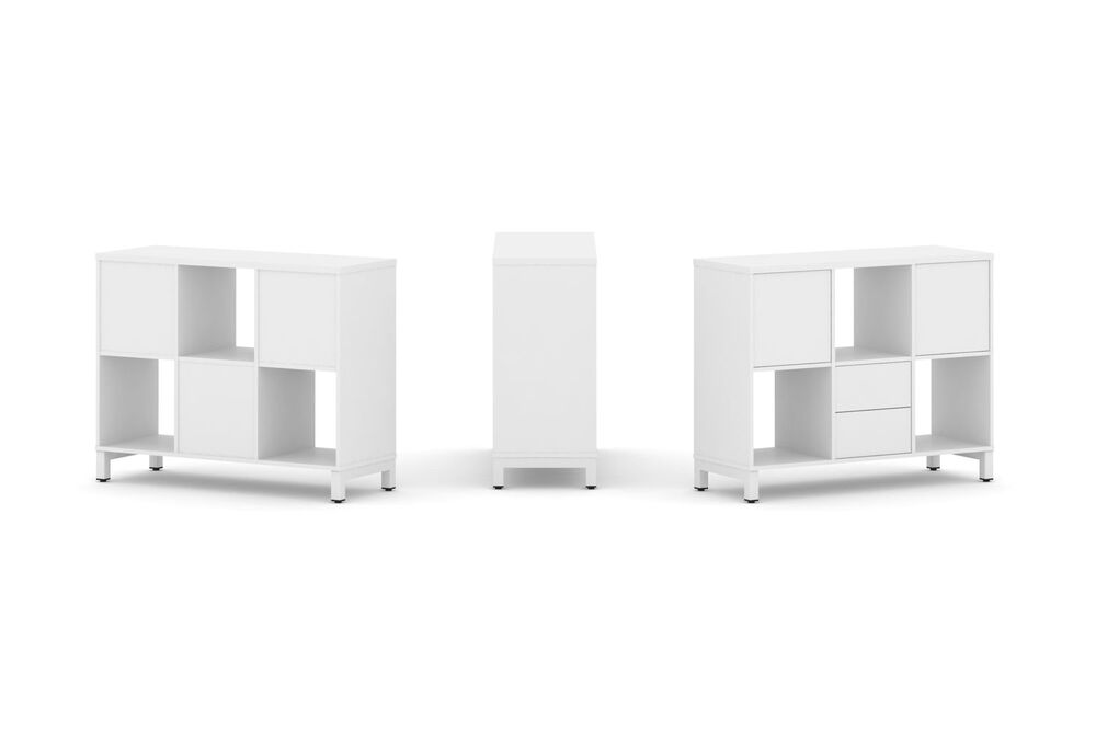 Набор стеллажа одностороннего, 2 яруса