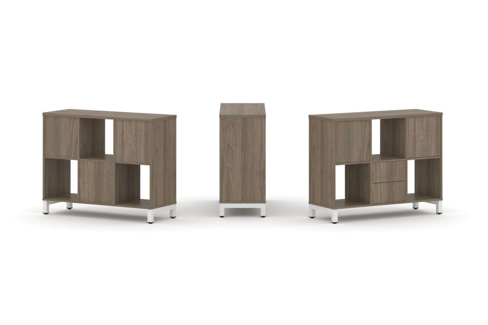 Набор стеллажа одностороннего, 2 яруса