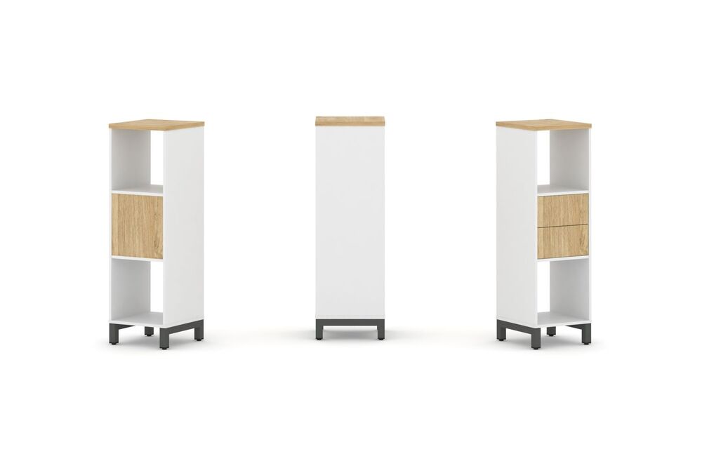 Набор стеллажа одностороннего, 3 яруса