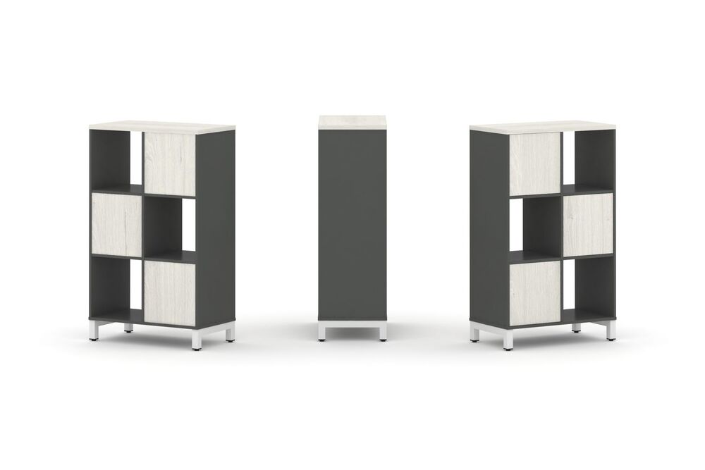 Набор стеллажа одностороннего, 3 яруса