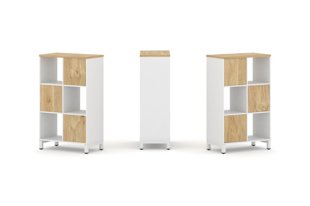 Набор стеллажа одностороннего, 3 яруса