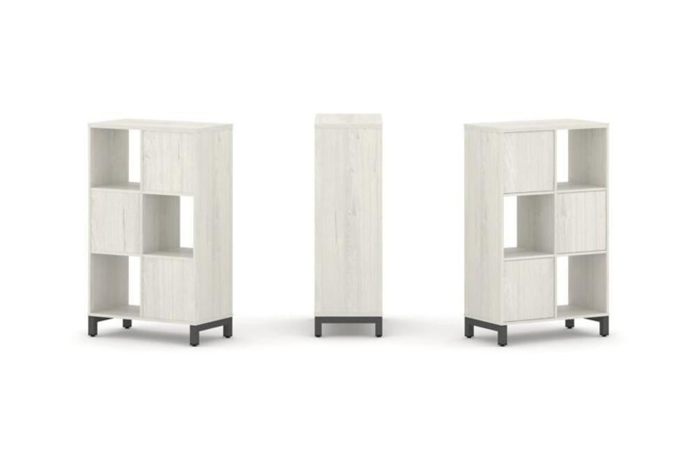 Набор стеллажа одностороннего, 3 яруса