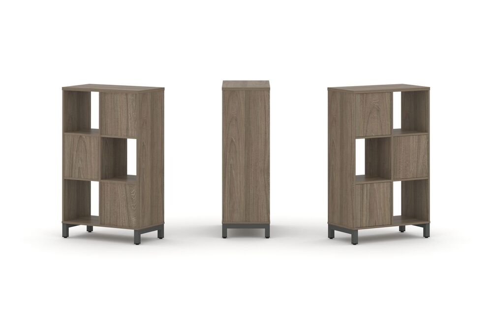 Набор стеллажа одностороннего, 3 яруса