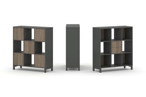 Набор стеллажа одностороннего, 3 яруса