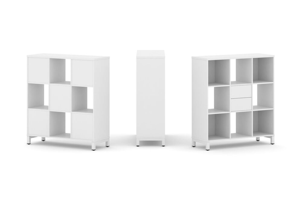 Набор стеллажа одностороннего, 3 яруса