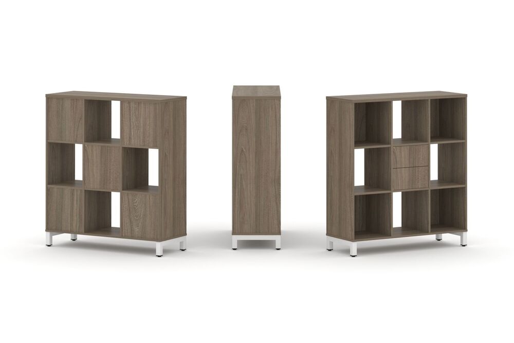 Набор стеллажа одностороннего, 3 яруса