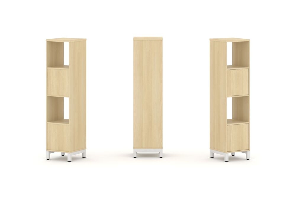 Набор стеллажа одностороннего, 4 яруса