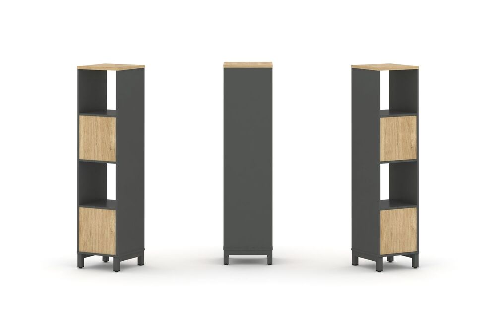 Набор стеллажа одностороннего, 4 яруса