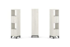 Набор стеллажа одностороннего, 4 яруса