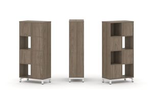 Набор стеллажа одностороннего, 4 яруса