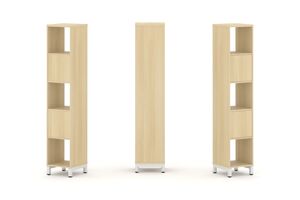 Набор стеллажа одностороннего, 5 ярусов