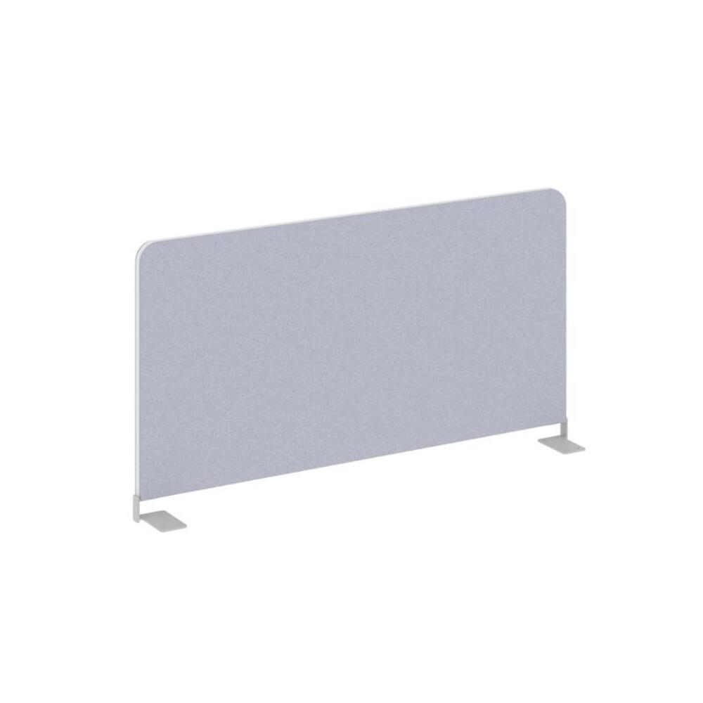 Настольный экран боковой (тканевый с алюминиевым кантом)