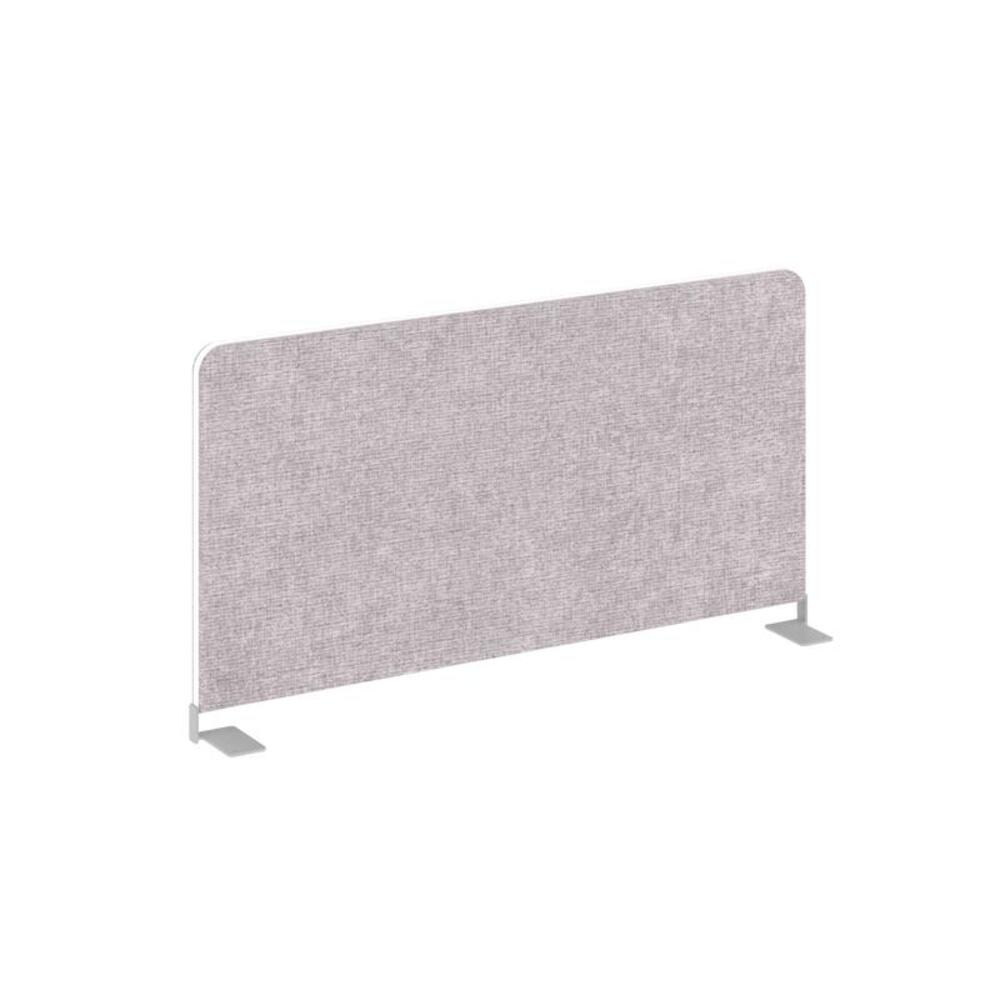 Настольный экран боковой (тканевый с алюминиевым кантом)