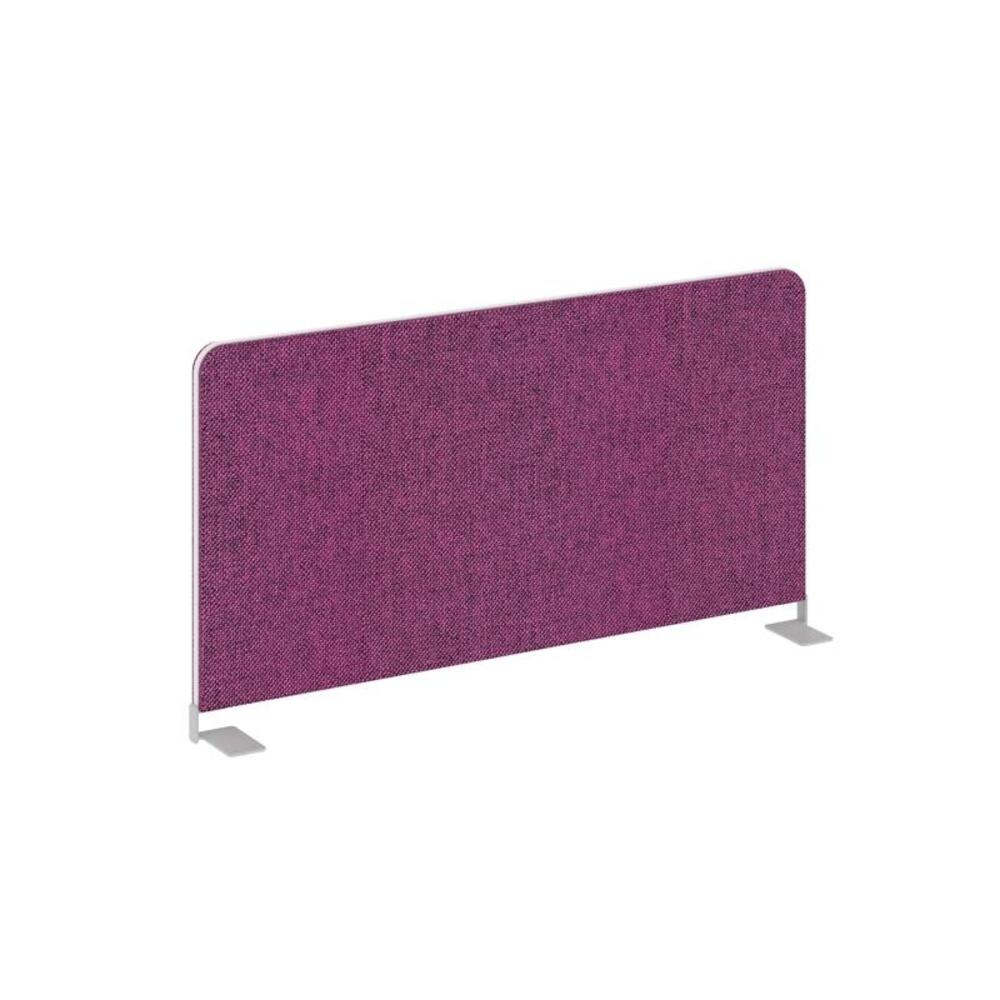 Настольный экран боковой (тканевый с алюминиевым кантом)